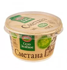 Сметана Село Зеленое 180 гр 15%