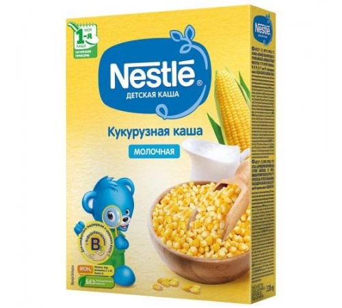 Каша кукурузная молочная NESTLE 220гр Каша кукурузная молочная NESTLE 220гр