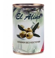 Оливки крупные без косточки EL alino 290 гр