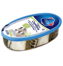 Скумбрия кусочки атлантическая в масле по-домашнему Leor 300гр