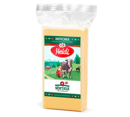 Сыр Сбринц твердый Heidi 200гр 47% Сыр Сбринц твердый Heidi 200гр 47%
