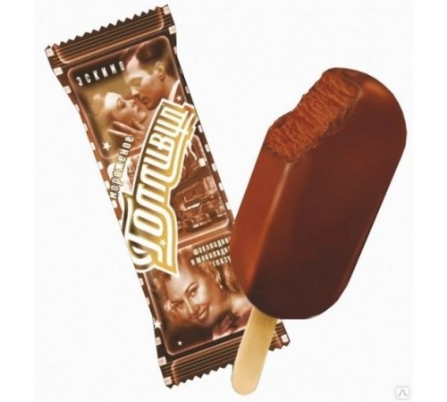 Мороженое эскимо шоколадное в шоколадной глазури Голливуд 70 г
