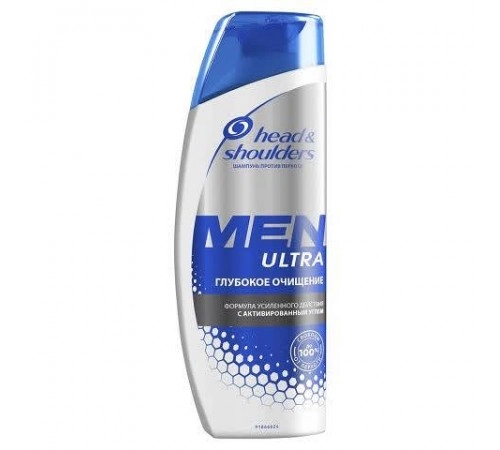 Шампунь для волос Men Ultra Detox против перхоти Head&Shoulders 360 мл