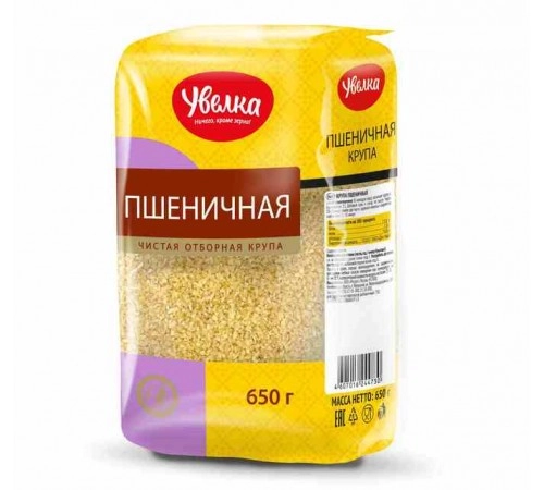 Крупа пшеничная Увелка 650г Крупа пшеничная Увелка 650г