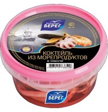 Коктейль из морепродуктов в масле Балтийский Берег 180гр