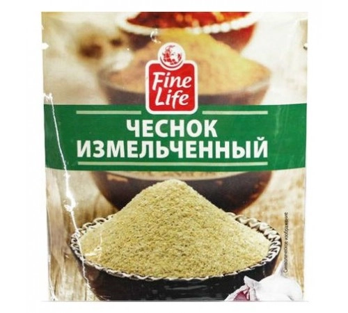Чеснок измельченный Fine Life 28г Чеснок измельченный Fine Life 28г