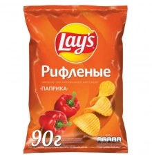 Чипсы картофельные Паприка Лэйс 70г