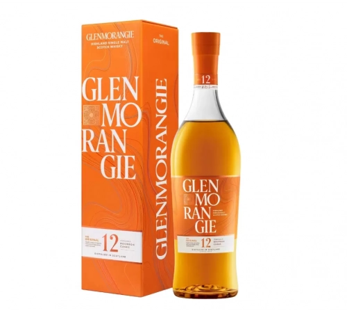 Виски Гленморанджи Ориджинал 12лет подарочная упаковка 0,7 л. 40%