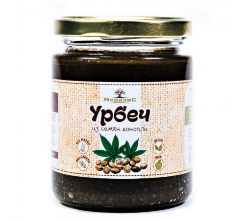 Урбеч из семян конопли Мералис 230гр