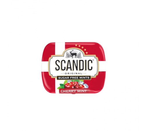 Леденцы Вишня Scandic 14гр Леденцы Вишня Scandic 14гр