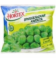 Брюссельская капуста замороженная Hortex 400г