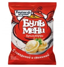 Пельмени Бульмени с говядиной и свининой Горячая штучка 900г