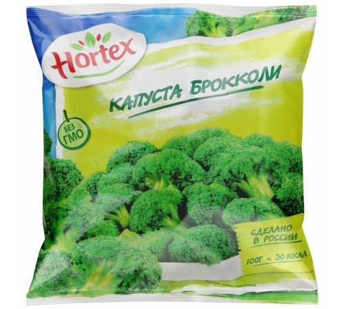 Капуста брокколи замороженная Hortex 400г Капуста брокколи замороженная Hortex 400г