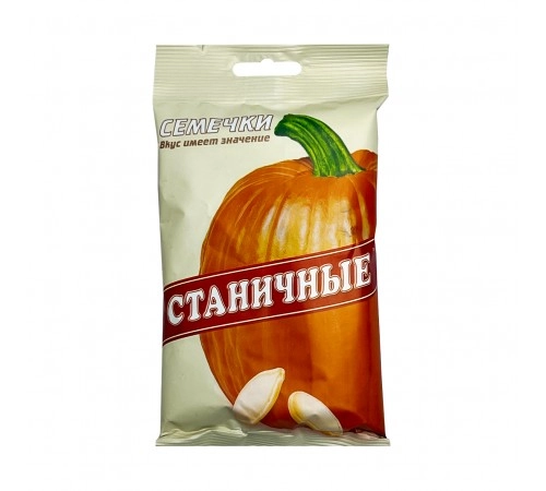 Семечки тыквенные Станичные 70г Семечки тыквенные Станичные 70г
