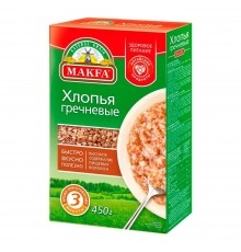 Хлопья Гречневые Макфа 450гр