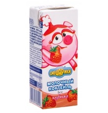 Коктейль молочный Клубника Френдики 200г 2,0%