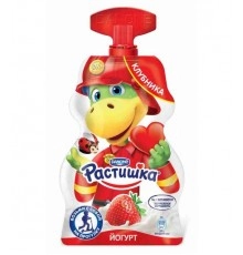 Йогурт Клубника РАСТИШКА 70гр 2,6%
