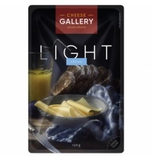 Сыр полутвердый Лайт нарезка Сheese Gallery 150 г 20%
