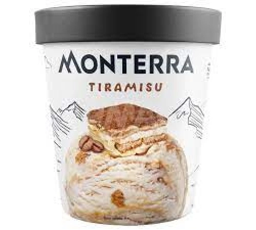 Мороженое Тирамису Monterra 277гр