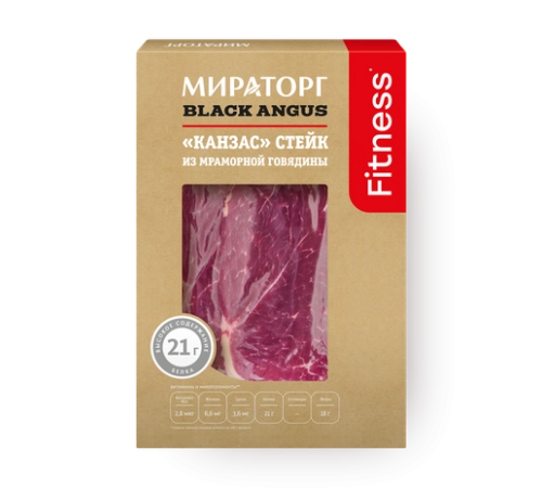 Стейк Канзас Мираторг 390гр Стейк Канзас Мираторг 390гр