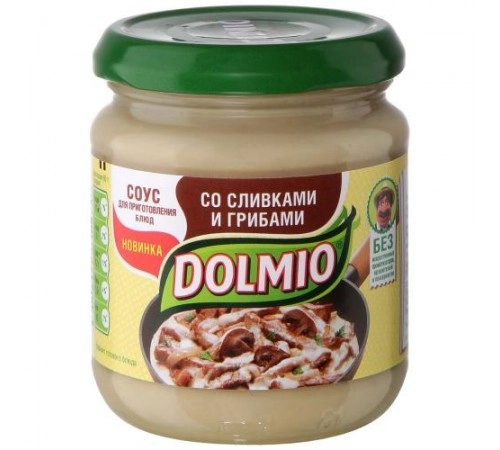 Соус со сливками и грибами Долмио 200гр Соус со сливками и грибами Долмио 200гр