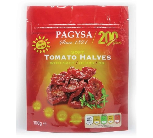 Томаты вяленые с маслом и травами Pagysa 100гр Томаты вяленые с маслом и травами Pagysa 100гр