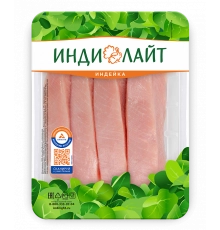 Стейк грудки индейки охлажденный Индилайт 1кг