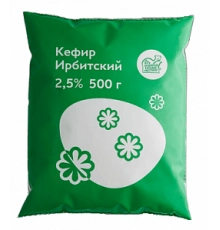 Кефир Ирбитский 400г 2,5 %