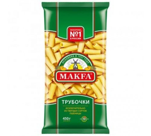 Макароны трубочки Макфа 450гр Макароны трубочки Макфа 450гр