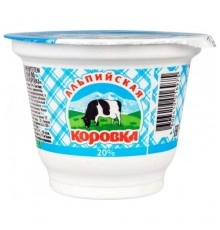 Молокосодержащий продукт Альпийская Коровка 250 гр 20 %