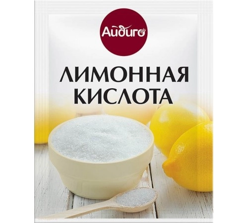 Лимонная кислота Айдиго 25 гр Лимонная кислота Айдиго 25 гр
