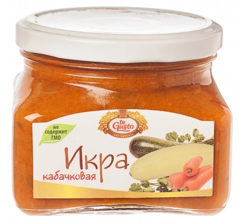 Икра кабачковая TeGusto 340 гр Икра кабачковая TeGusto 340 гр