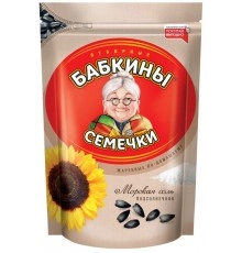 Семечки подсолнечные соленые Бабкины 300г