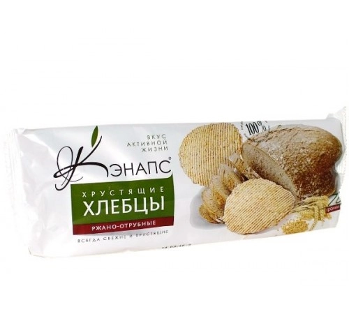 Хлебцы ржано-отрубные Кэнапс 70г