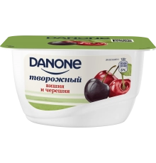 Творожок Вишня черешня Данон 110 г 3,6%