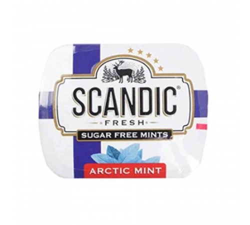 Леденцы Арктическая мята Scandic 14гр Леденцы Арктическая мята Scandic 14гр
