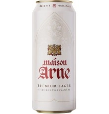Пиво Мейзон Арне Лагер 5,0% ж/б 0,45 л