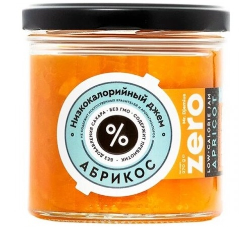 Джем Абрикос низкокалорийный Mr. Djemius ZERO 270гр Джем Абрикос низкокалорийный Mr. Djemius ZERO 270гр