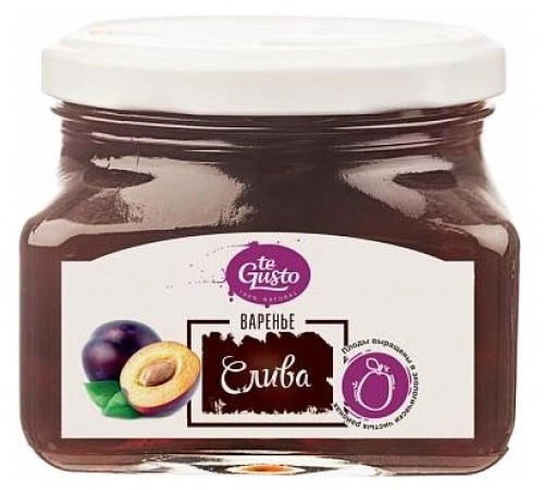 Варенье из сливы te Gusto 430г Варенье из сливы te Gusto 430г