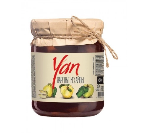 Варенье из айвы YAN 300г Варенье из айвы YAN 300г