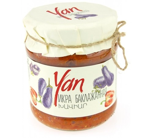 Икра баклажанная YAN 470г Икра баклажанная YAN 470г