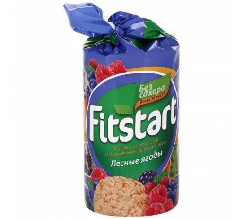 Хлебцы Лесные ягоды мультизлаковые Fitstart 100 гр