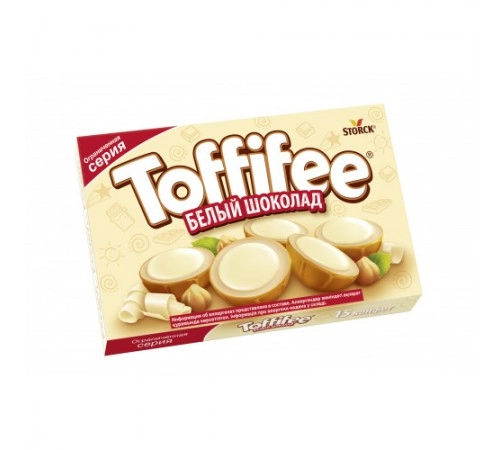 Конфеты Белый шоколад Toffifee 125 гр Конфеты Белый шоколад Toffifee 125 гр