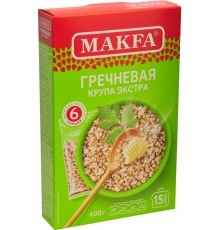 Крупа гречневая Макфа 400гр