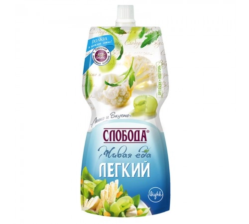 Майонез легкий Слобода 220мл 40% Майонез легкий Слобода 220мл 40%