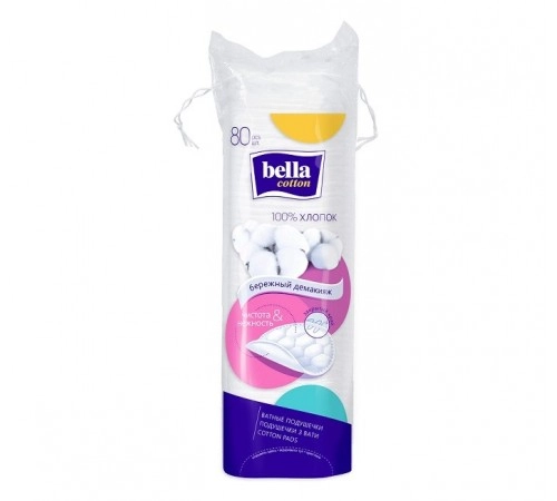 Ватные диски Bella 80 шт Ватные диски Bella 80 шт