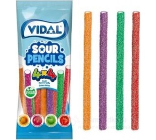 Мармелад Карандаш кислый Vidal 90гр Мармелад Карандаш кислый Vidal 90гр