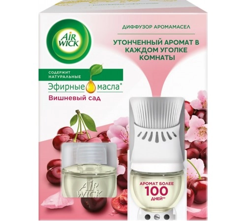Диффузер со сменным флаконом Вишневый сад AIR WICK 19 мл Диффузер со сменным флаконом Вишневый сад AIR WICK 19 мл