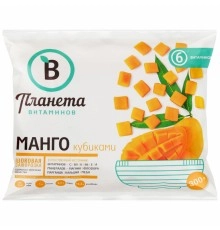 Манго кусочками быстрозамороженные Планета Витаминов