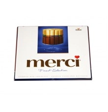 Конфеты Набор из молочного шоколада Merci 250 г